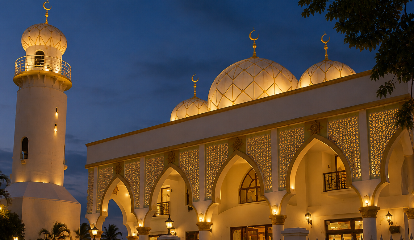 Sheikh Karimul Makhdum Mosque in Simunul